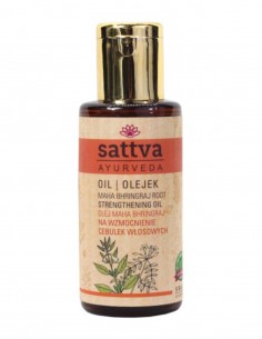 Ulei de par anticadere cu Bhringraj, 100ml – Sattva Ayurveda