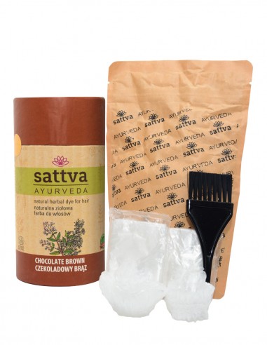 Vopsea Ciocolatiu Deschis, 150gr – Sattva Ayurveda