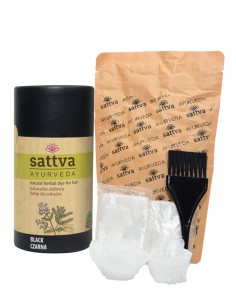 Vopsea Henna Negru – Sattva Ayurveda 2