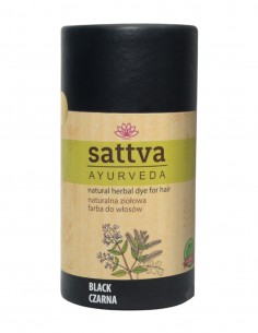 Vopsea Henna Negru – Sattva Ayurveda