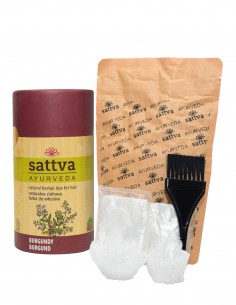 Vopsea de par Roscat Burgundy, 150gr – Sattva Ayurveda 2