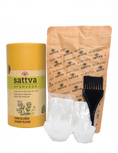 Vopsea de par Blond Inchis, 150gr – Sattva Ayurveda 2
