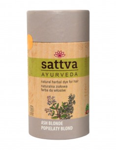 Vopsea de par Blond Cenusiu, 150gr – Sattva Ayurveda