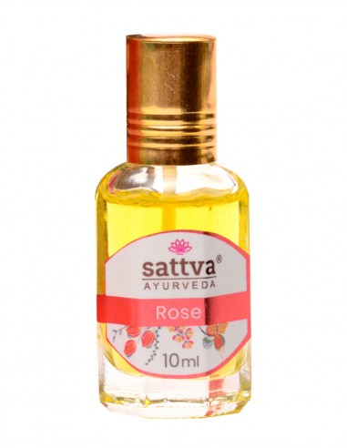 Ulei de parfum Trandafir,10ml – Sattva Ayurveda