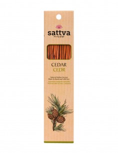 Betisoare parfumate cu Cedar – Sattva Ayurveda