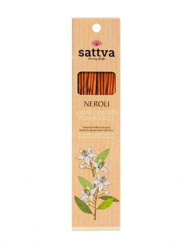 Betisoare parfumate cu Neroli – Sattva Ayurveda