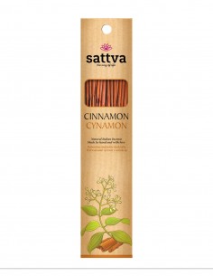 Betisoare parfumate cu Scortisoara – Sattva Ayurveda
