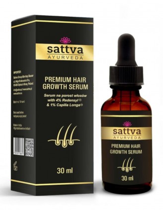 Ser pentru cresterea parului, barbati si femei, 30ml – Sattva Ayurveda