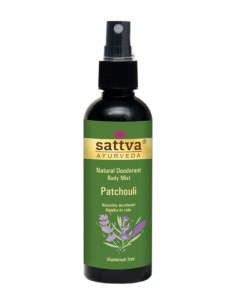 Deodorant fara aluminiu Patchouli, 80ml - Sattva 2