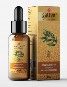 Ulei de jojoba organic, 50ml – Sattva Ayurveda