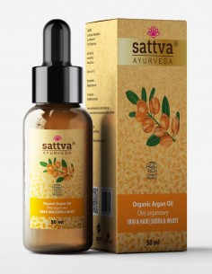 Ulei de argan organic, 50ml – Sattva Ayurveda