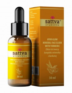 Ser de fata cu turmeric si minerale Ayur Glow, 30ml – Sattva Ayurveda