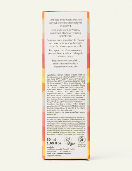 Ulei anticelulitic Spicy Cell-lite, 50ml - Khadi