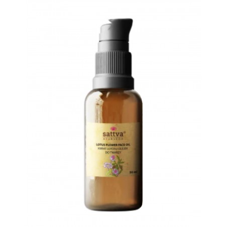 Ulei pentru fata si corp cu Lotus, 50ml – Sattva Ayurveda