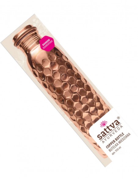 Sticla din cupru Diamond, 950ml – Sattva Ayurveda
