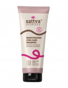 Sampon fara sulfati pentru par cret Sattva Ayurveda, 200ml